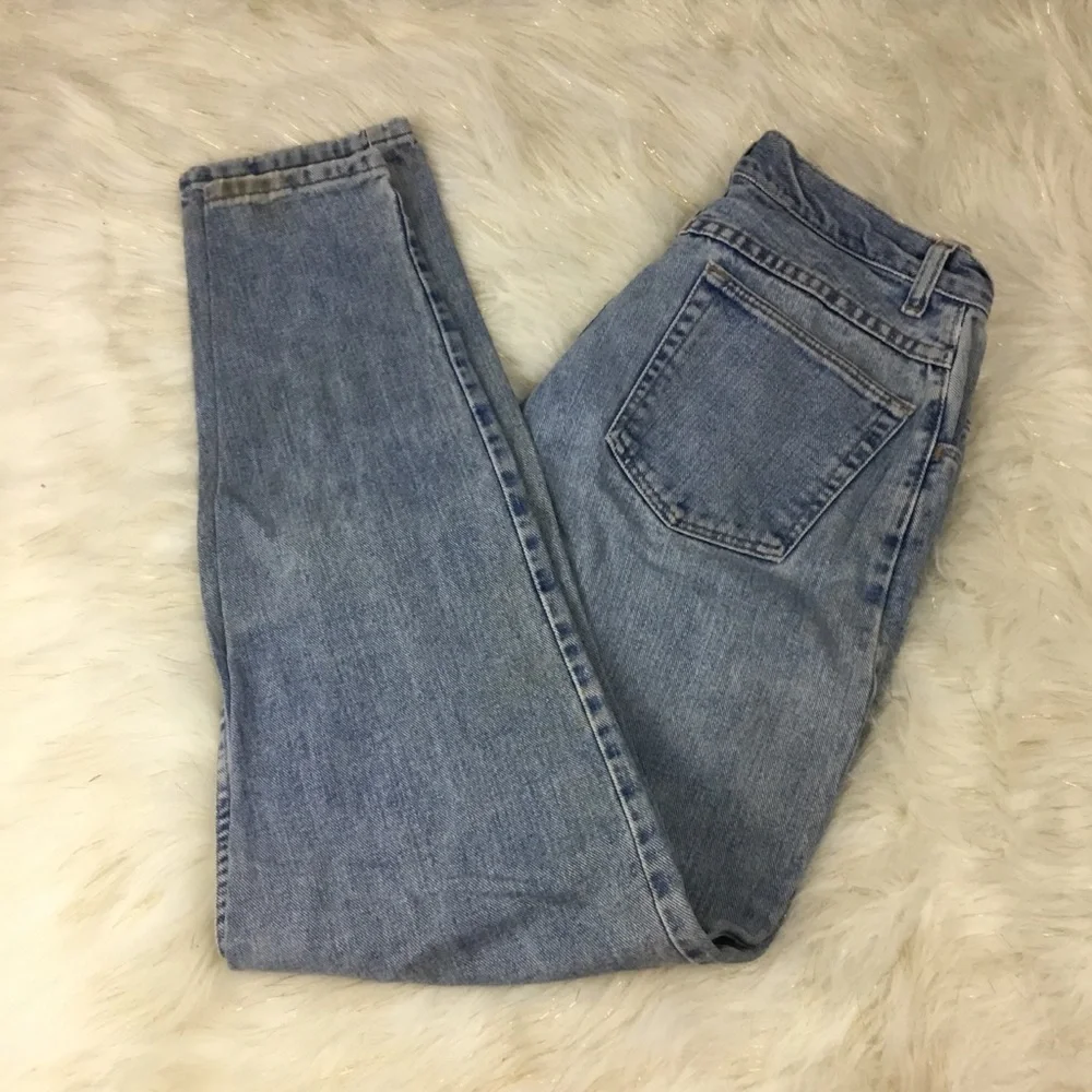 Vintage Wrangler High Waisted Skinny Jeans light wash